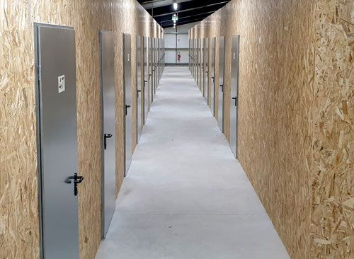 Vue intérieure CAZA'BOX - Locations de Box sécurisés de 4 à 25 m²