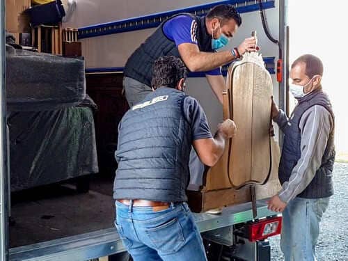 Prestation de déménagement chez CAZA-BOX à Saint Porchaire 17